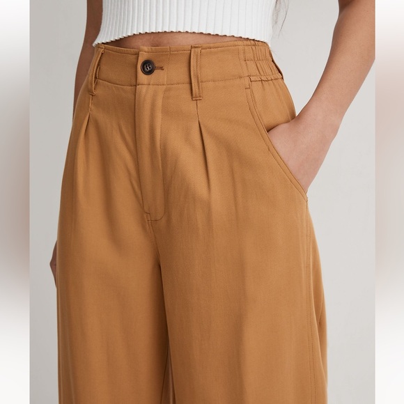 Madewell Neale Straight Leg / Wide Leg Trouser - Picture 4 of 9